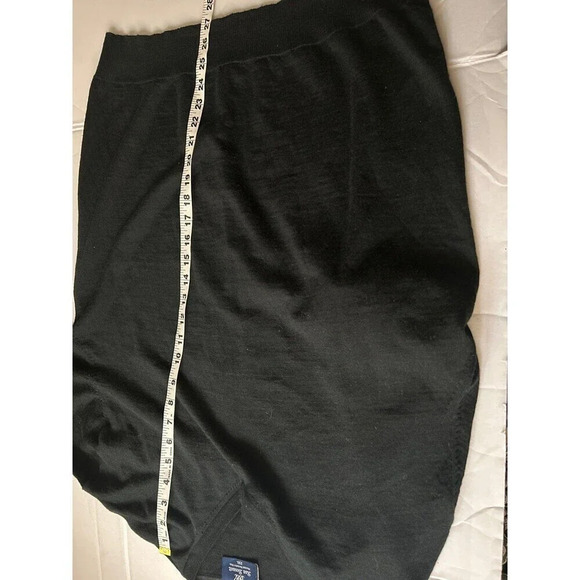 Ron Bennett Men’s 100% Pure Merino Wool V-Neck Pullover Sweater Size 2XL Black - Picture 6 of 6